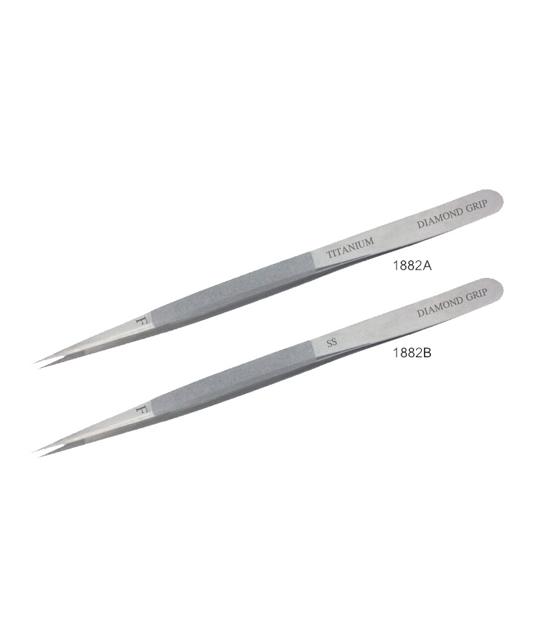 Diamond Tweezer Slide Lock Fine 6 Stainless Steel - Jewellery Tweezer,  Swiss Diamond Tweezer